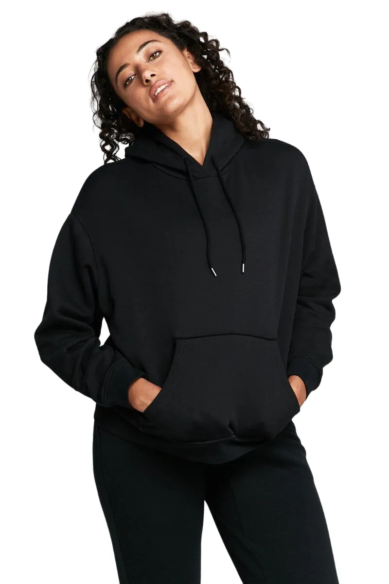 5 x Bonds Womens Originals Pullover Hoodie Jacket Cotton Black