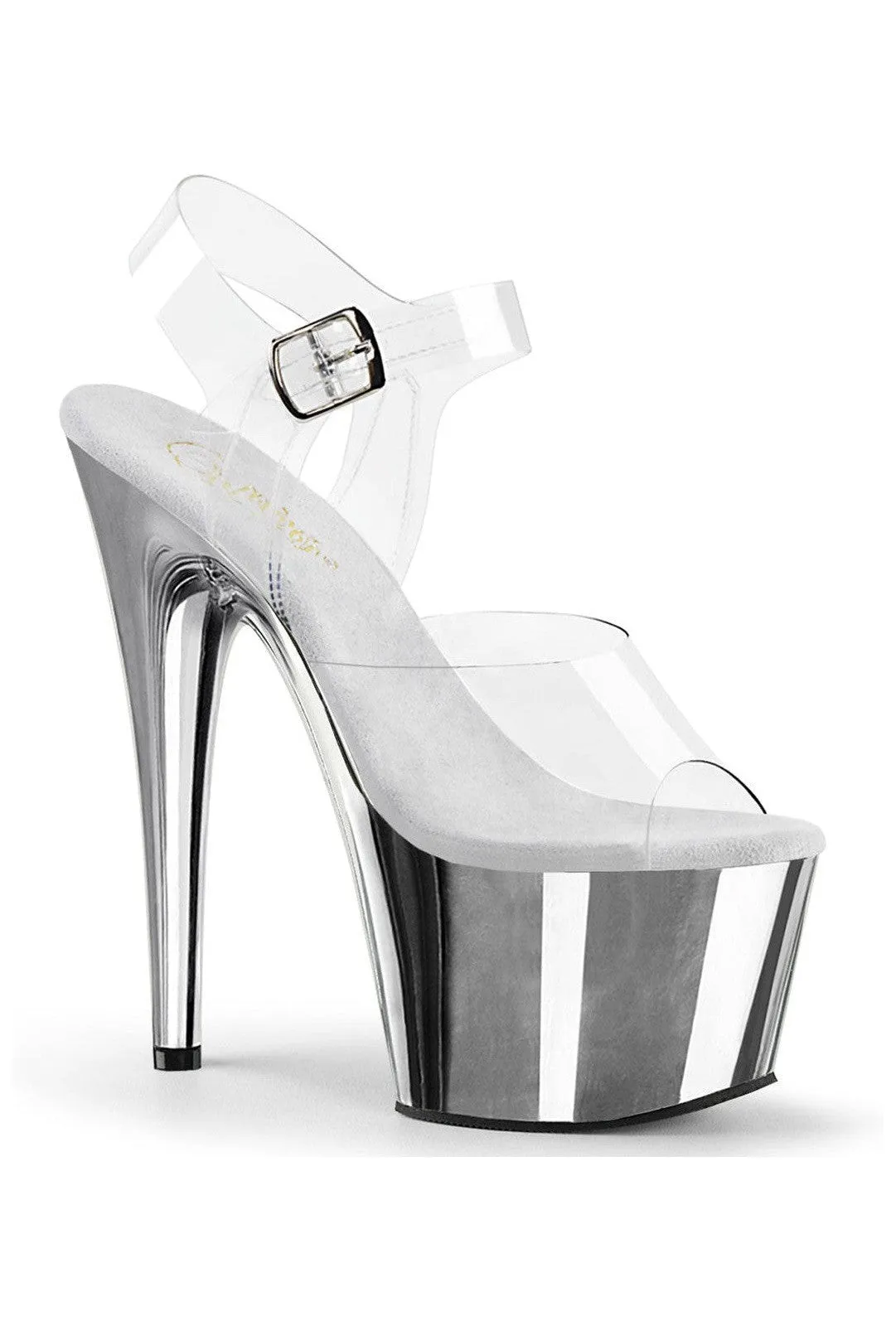 ADORE-708 Clear Vinyl Sandal