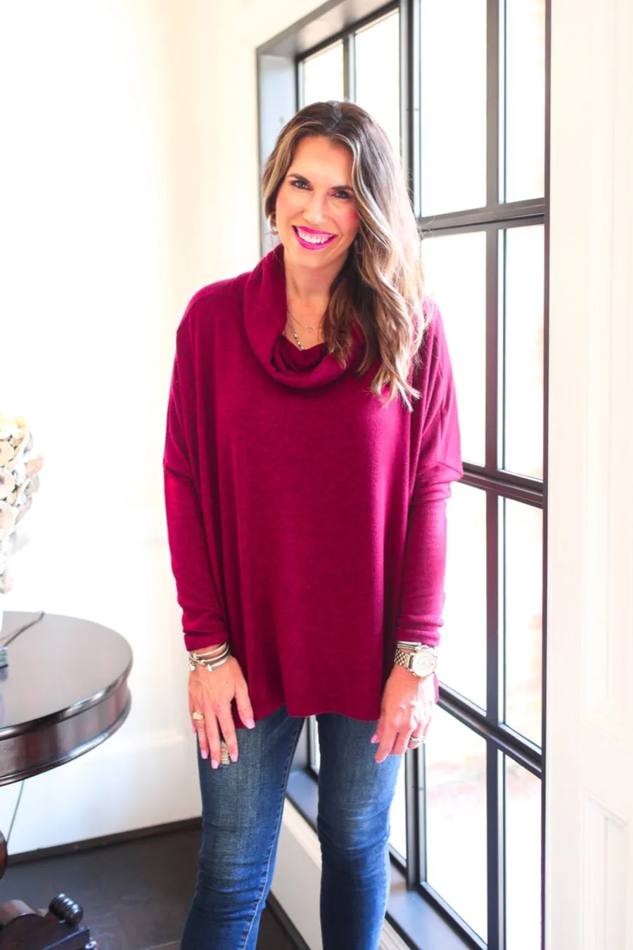 Arden Cowl Neck Tunic