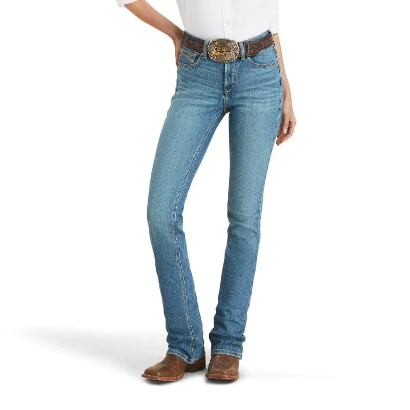 Ariat Jeans Womens Real High Rise Boot Cut (10043211)