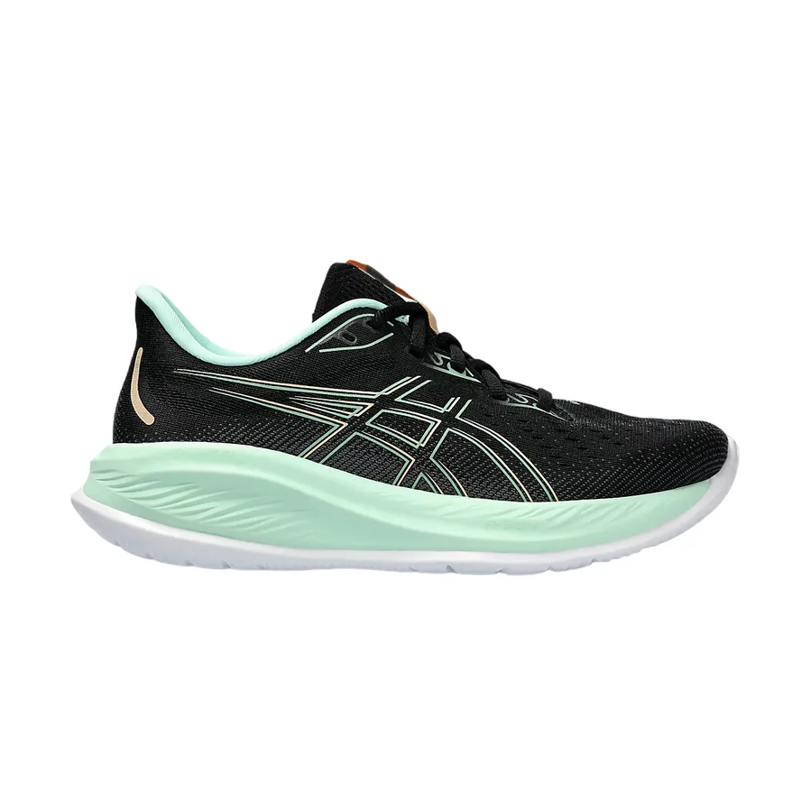 Asics Gel Cumulus 26 women's running shoe 1012B599-001 black-mint