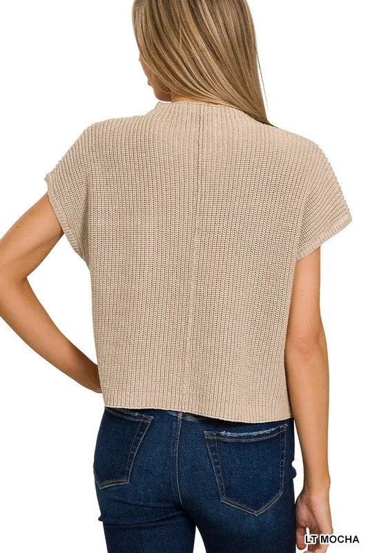 Brielle Short Sleeve Sweater