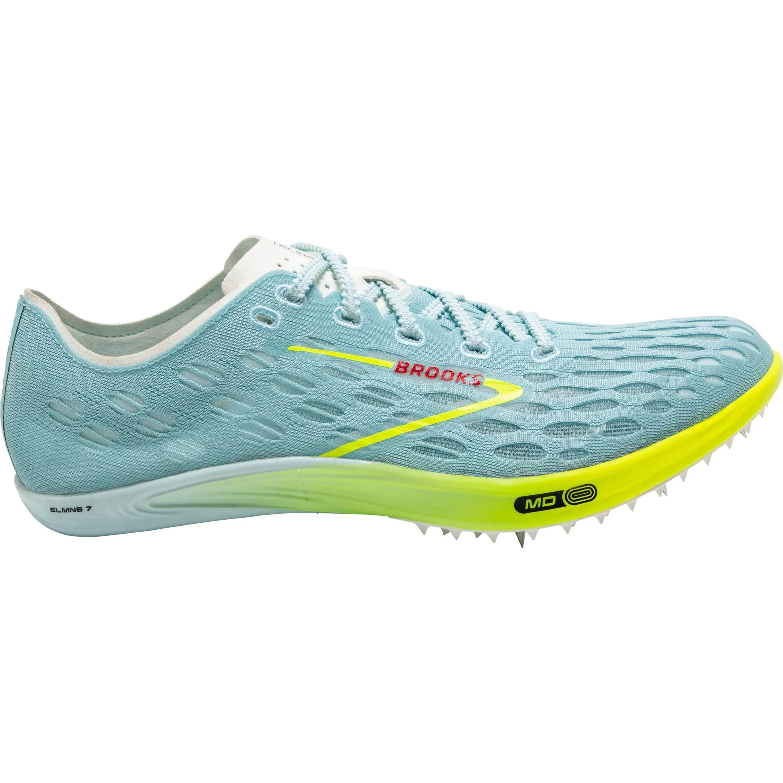 Brooks ELMN8 7 Running Spikes - Blue