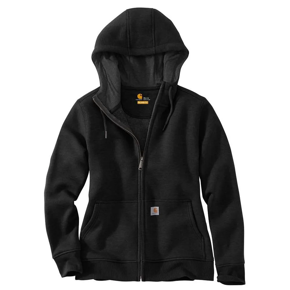 Carhartt&#x20;102788&#x20;Clarksburg&#x20;Full&#x20;Zip&#x20;Hoodie&#x20;-&#x20;Black