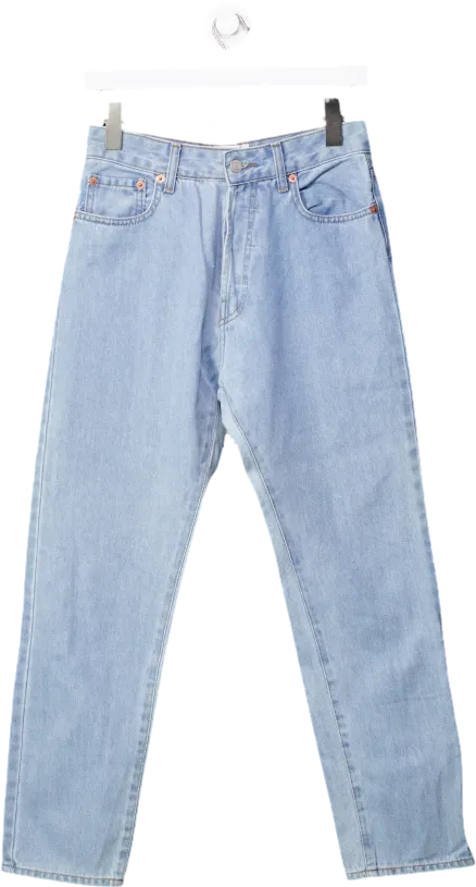 Casasola Blue High Waist Mom Jeans UK XS