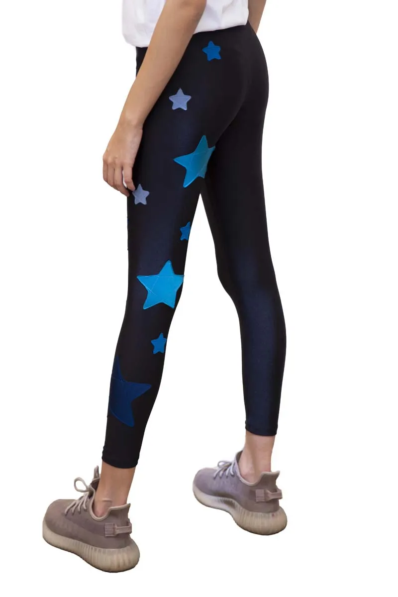 Cascata di Stelle Leggings con Stelle