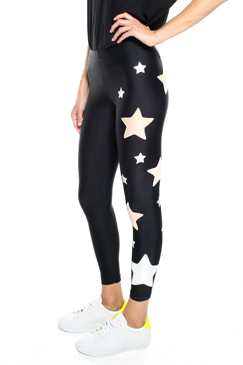 Cascata di Stelle Leggings con Stelle