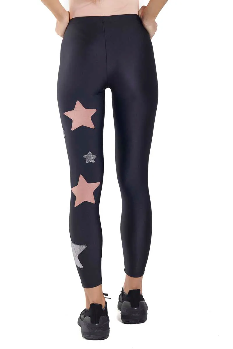 Cascata di Stelle Leggings con Stelle