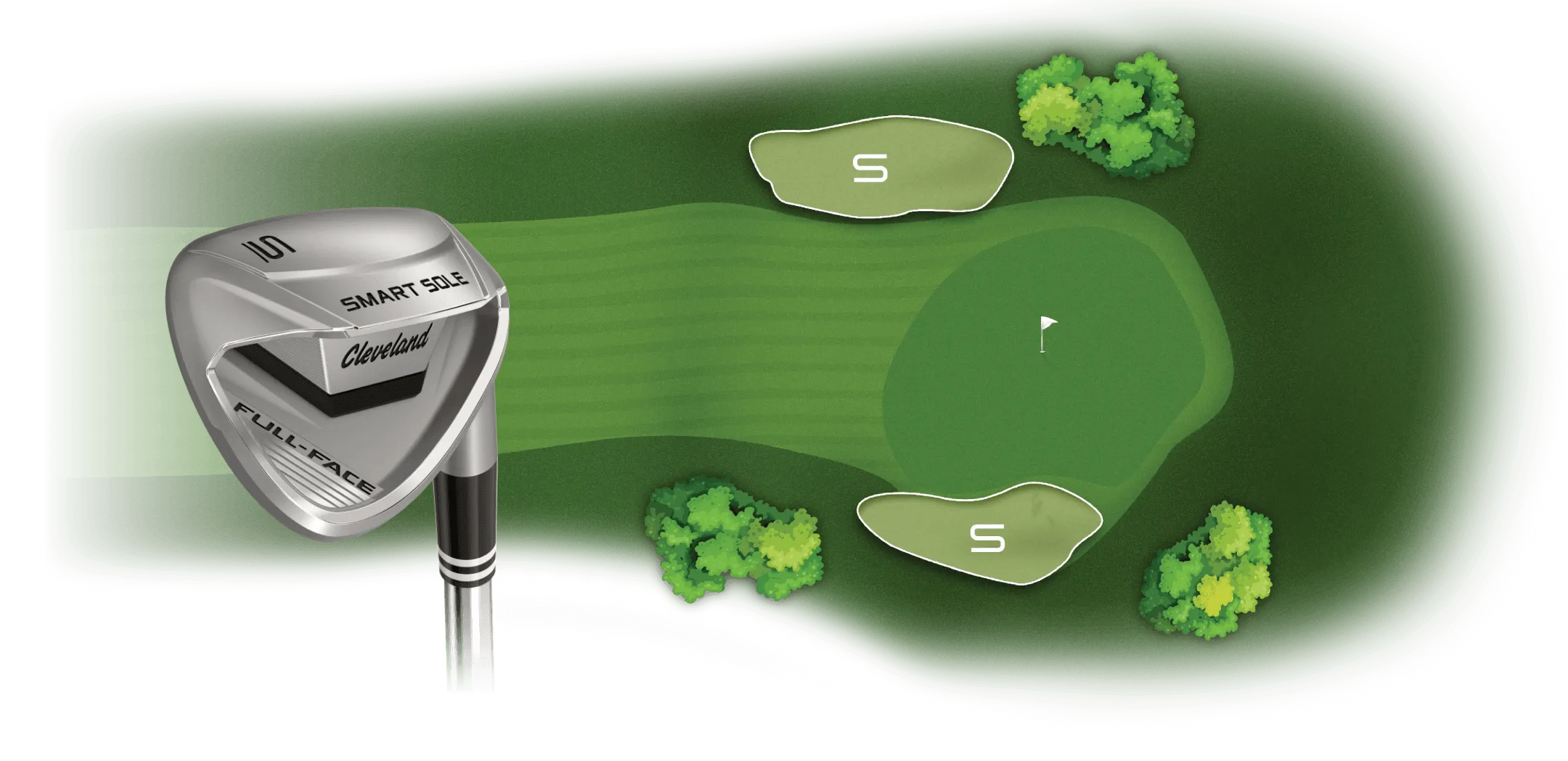 Cleveland Smart Sole Full-Face Wedge