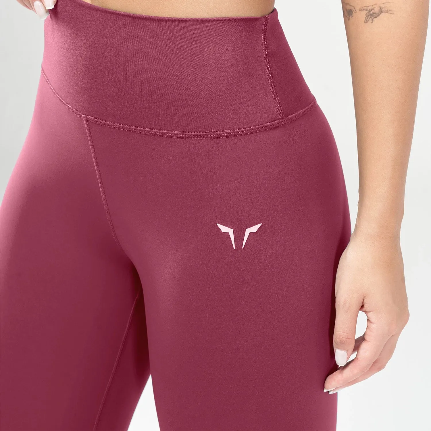 Code Run The City Leggings - Burgundy