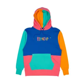 Color Block Multi Panel Hoodie (Multi)