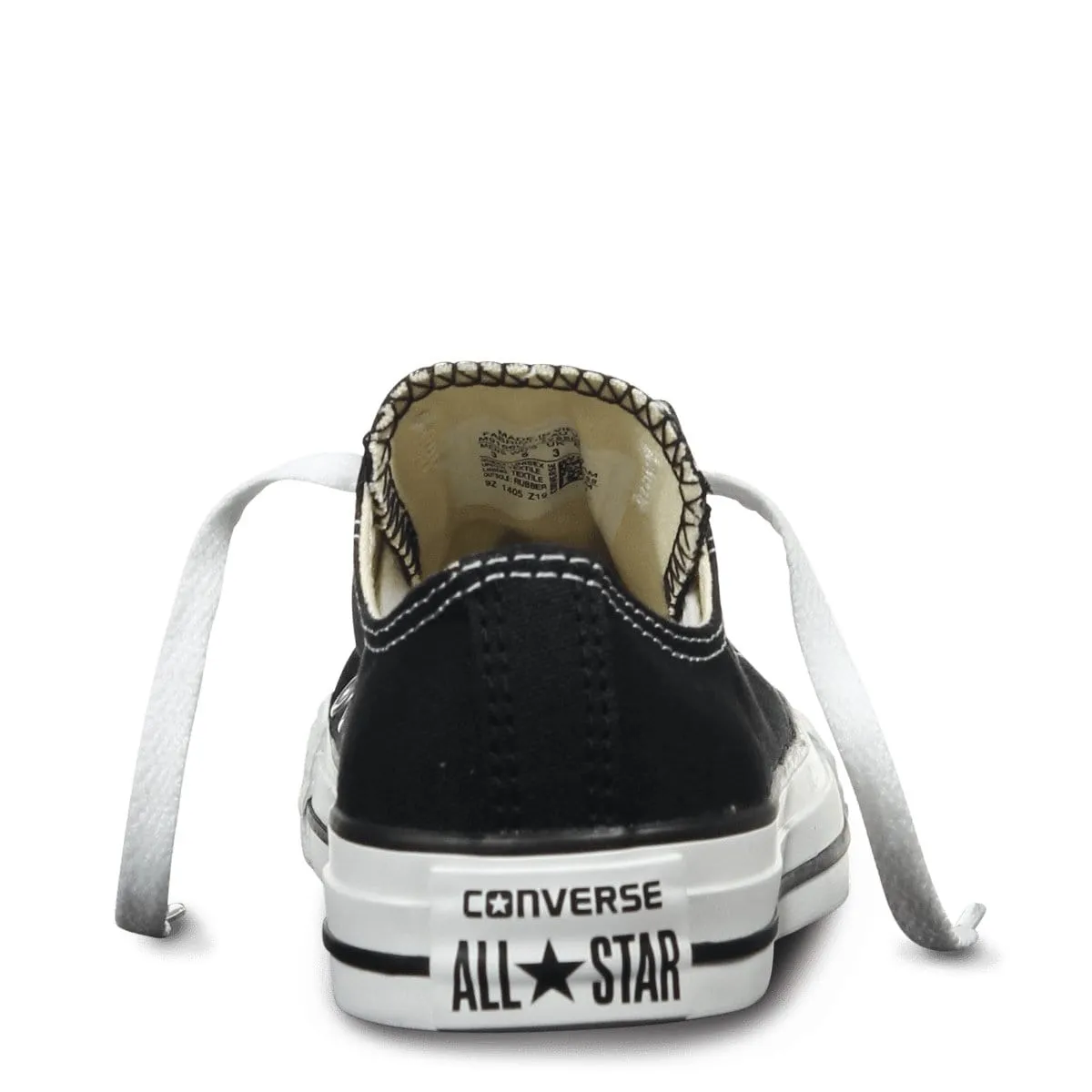 CONVERSE MEN'S CHUCK TAYLOR ALL STAR LOW TOP BLACK/WHITE SHOE