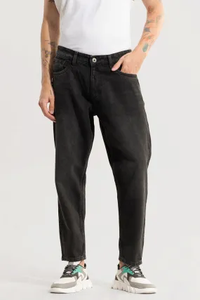 Dusk Ash Black Baggy Fit Jeans