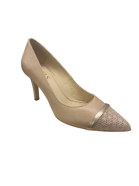 EMIS Nude Heeled Dress Shoe