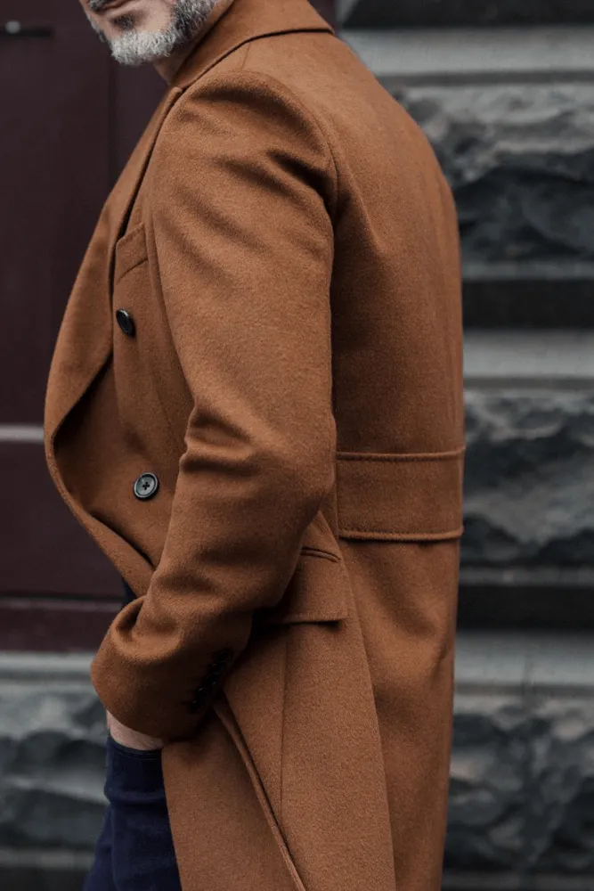 Enzo Coat - Gold Tan