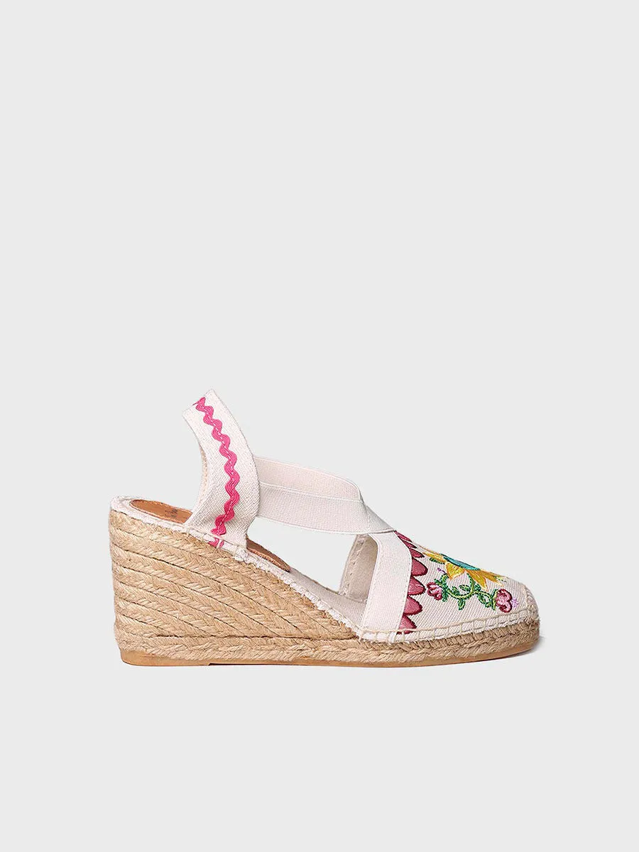 Gardenia Bonita Wedge Espadrilles