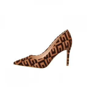 GUESS Cognac G Logo Court Shoe