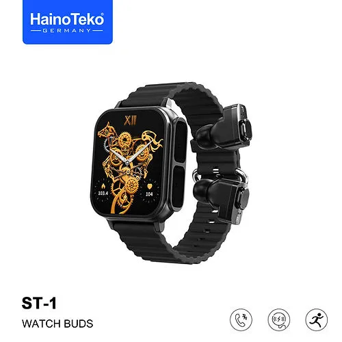 Haino Teko Watch Buds ST-1 with AMOLED Display (Watch   Earbuds)