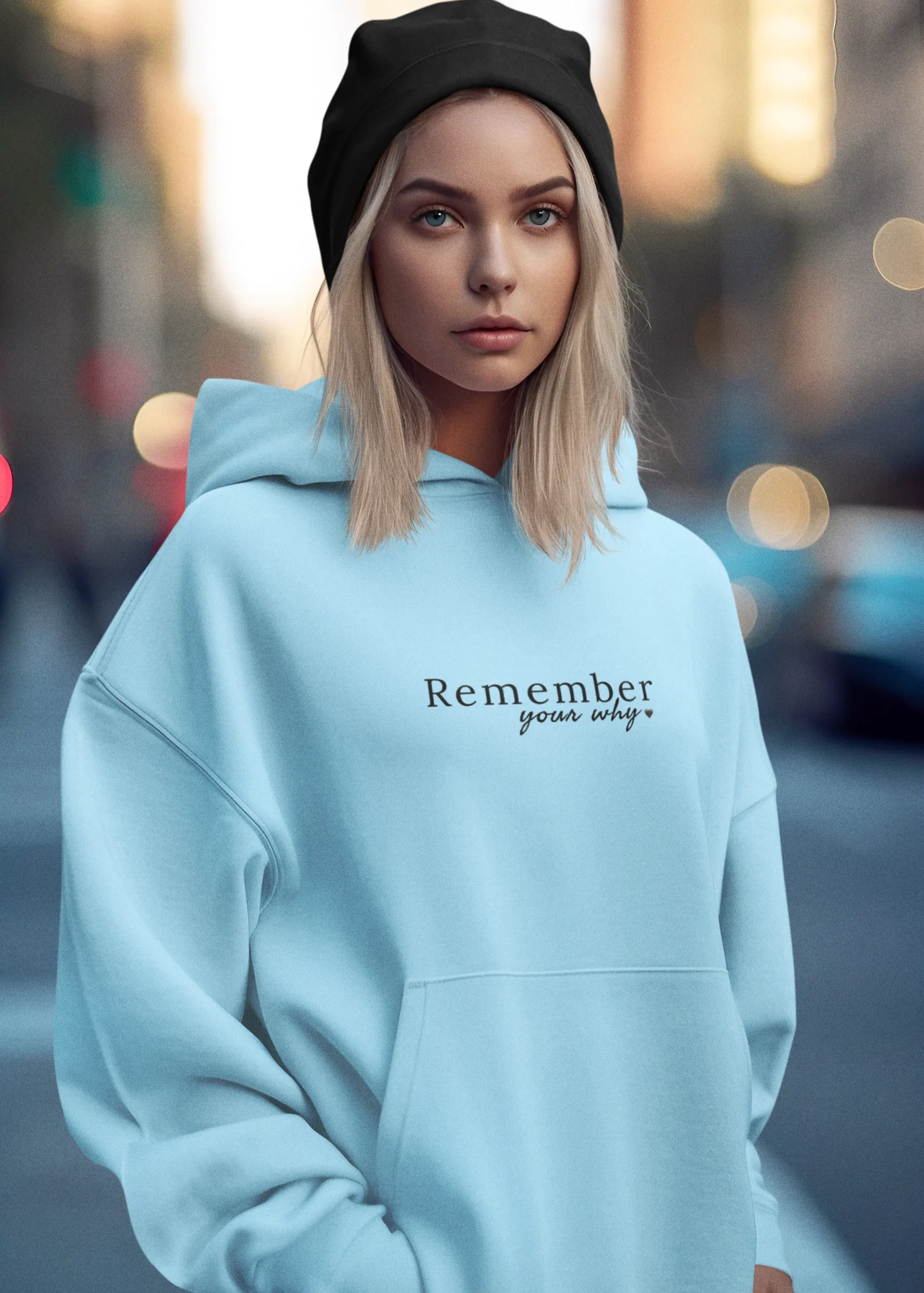 HigherBlanks Premium Hoodie | Remember