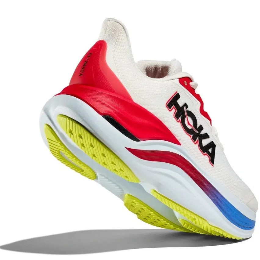 Hoka One One men's running shoe Skyward X 1147911/BVR white-blue-red