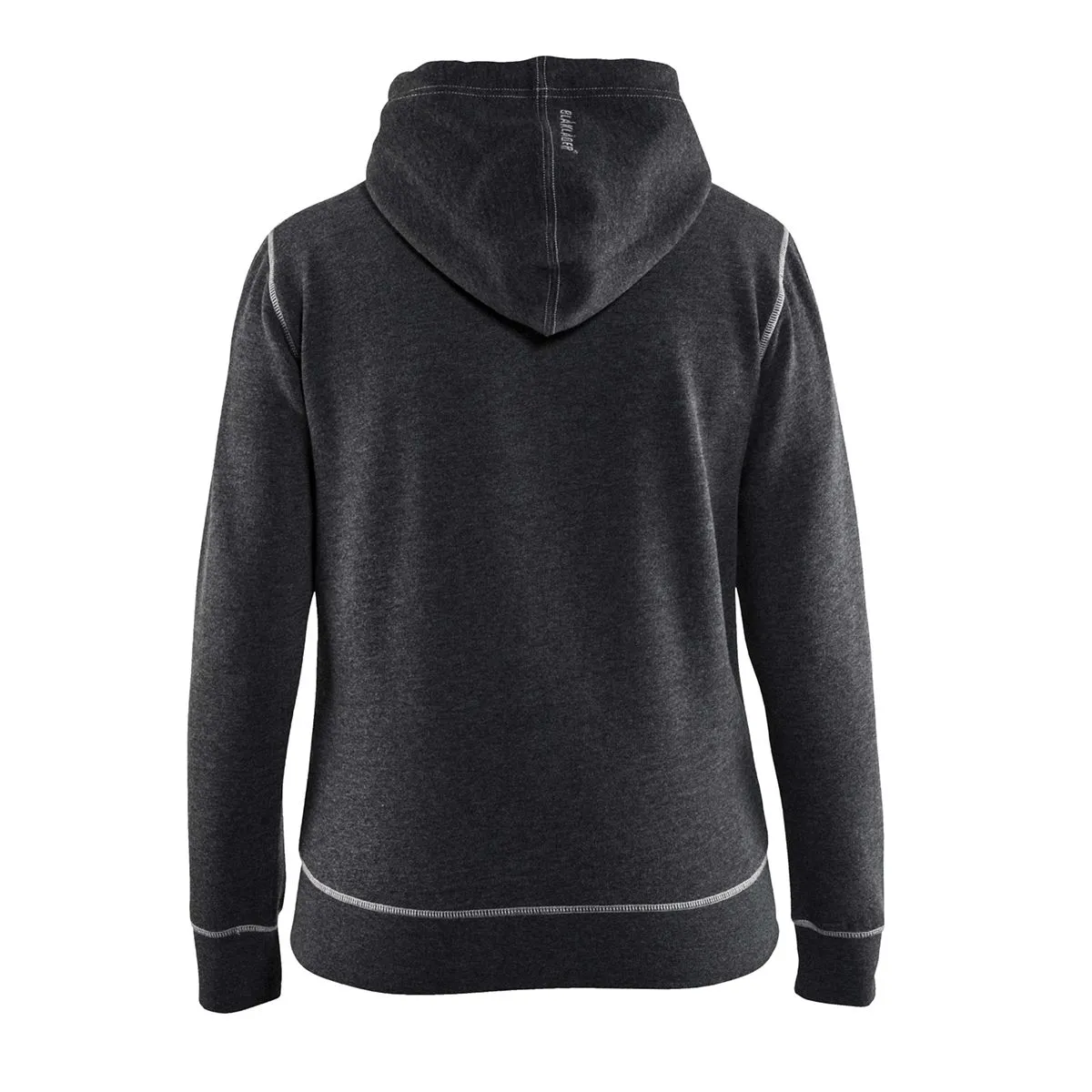 Ladies&#x20;Hoodie&#x20;With&#x20;Full&#x20;Zip&#x20;3373&#x20;Grijs&#x20;M&#xE9;lee&#x20;-&#x20;Bl&#xE5;kl&#xE4;der