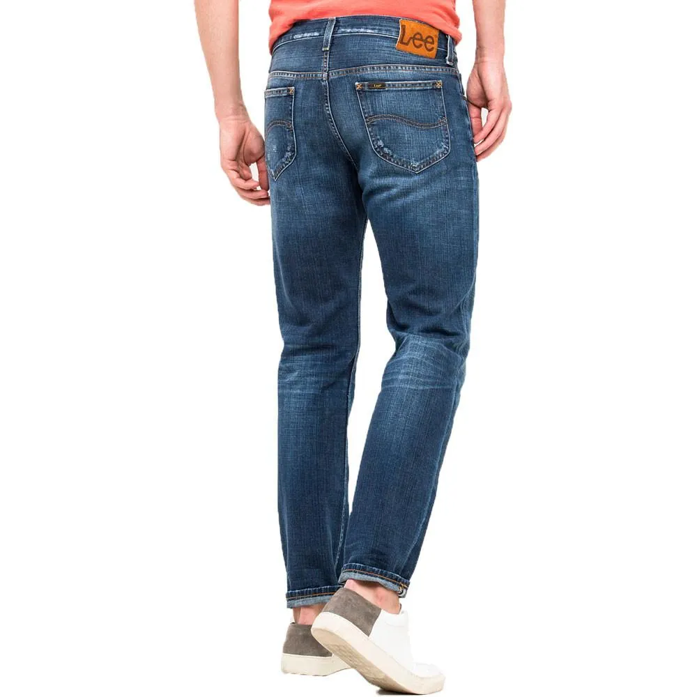 Lee Rider Slim Fit Denim Jeans - Favourite Blue