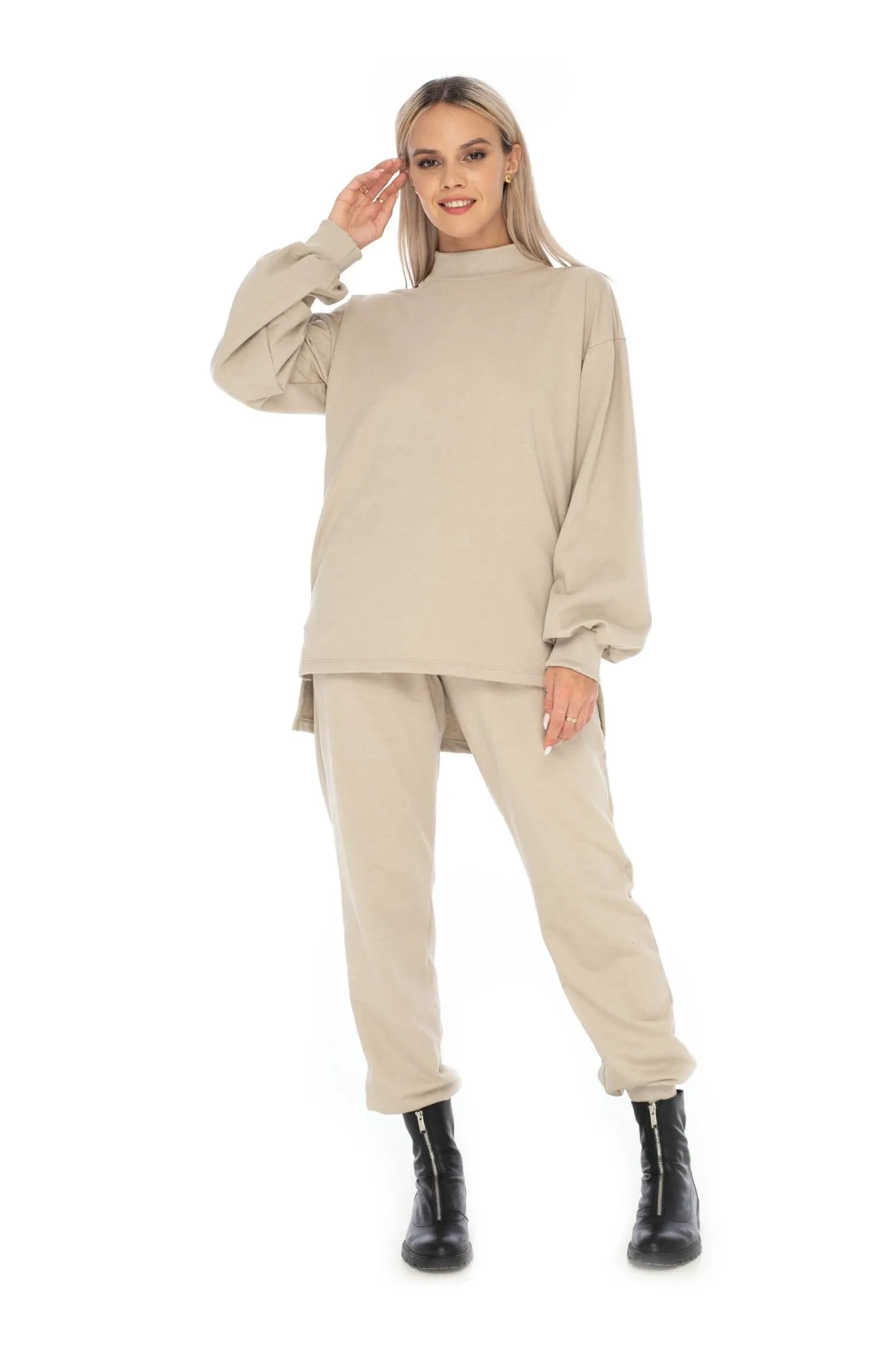 Loungewear Long Pocket Sweater