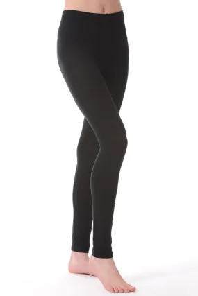 Majestic Full Length Leggings in Noir