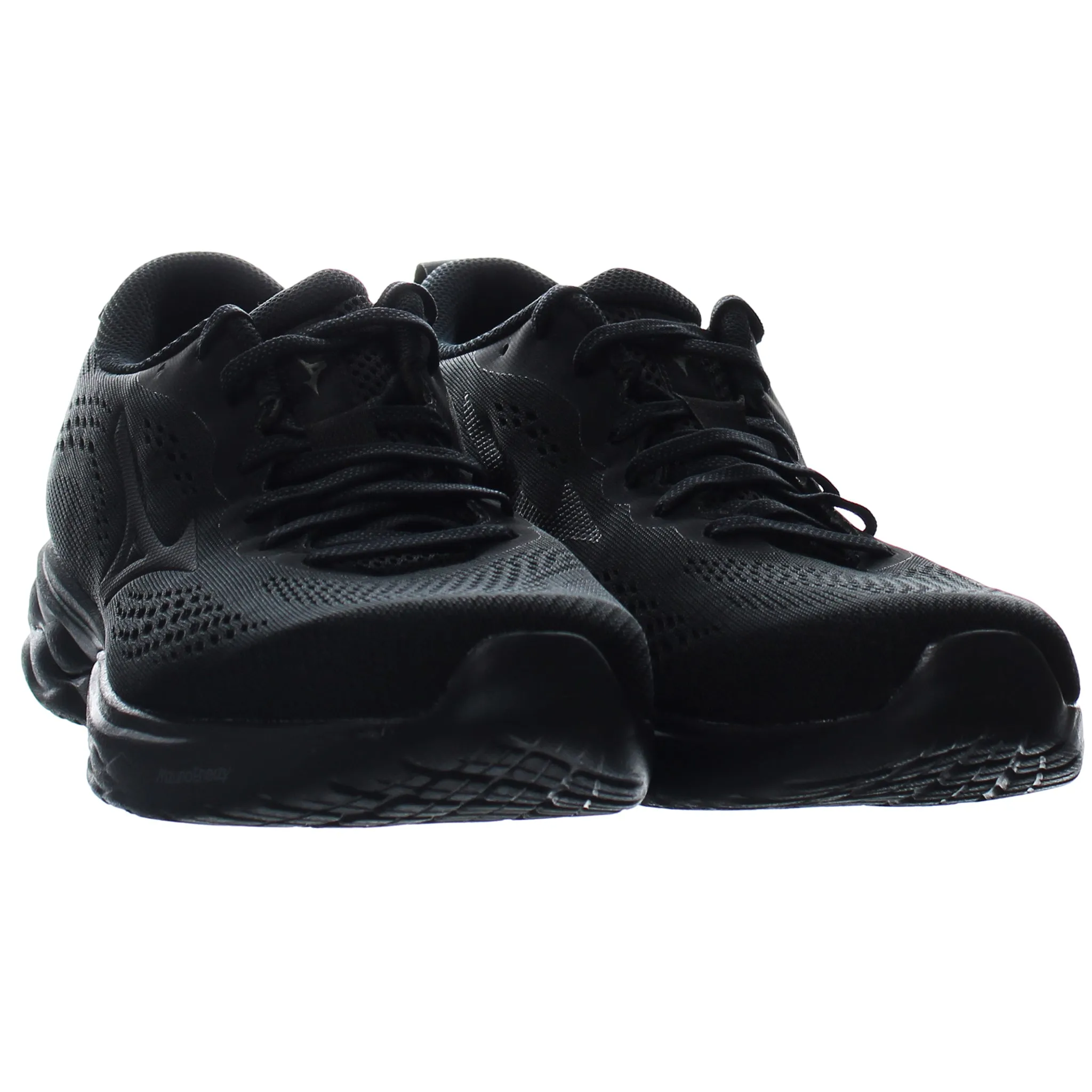 Mizuno Wave Revolt 2 Mens Black Running Trainers