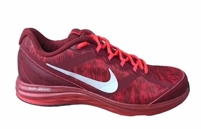 Nike Dual Fusion 3 Flash men's running shoe 684989 600 red