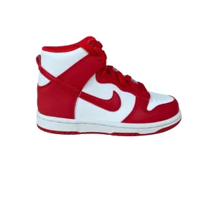 Nike Shoe Children's Sneakers Dunk High PS DD2314-106 white-red