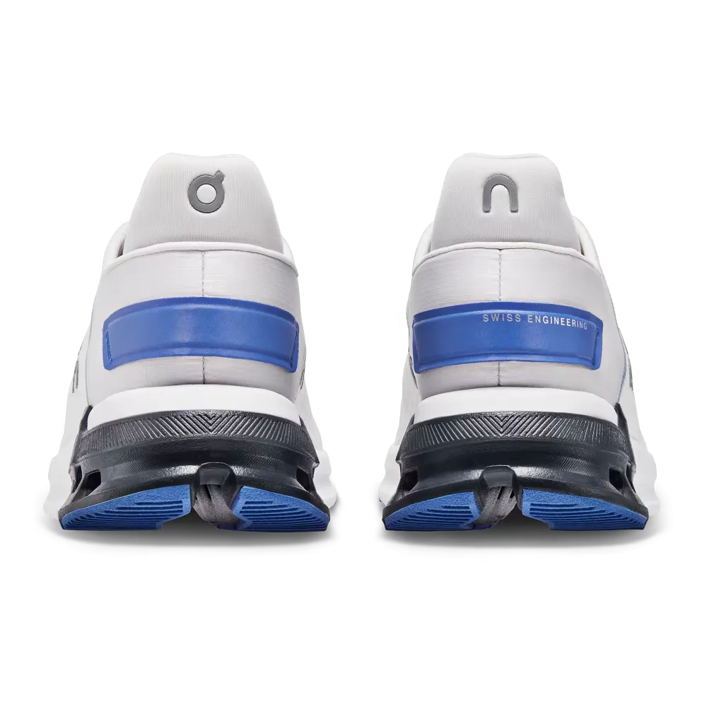 On Running Men's Cloudnova Flux Shoes - Undyed-White / Cobalt