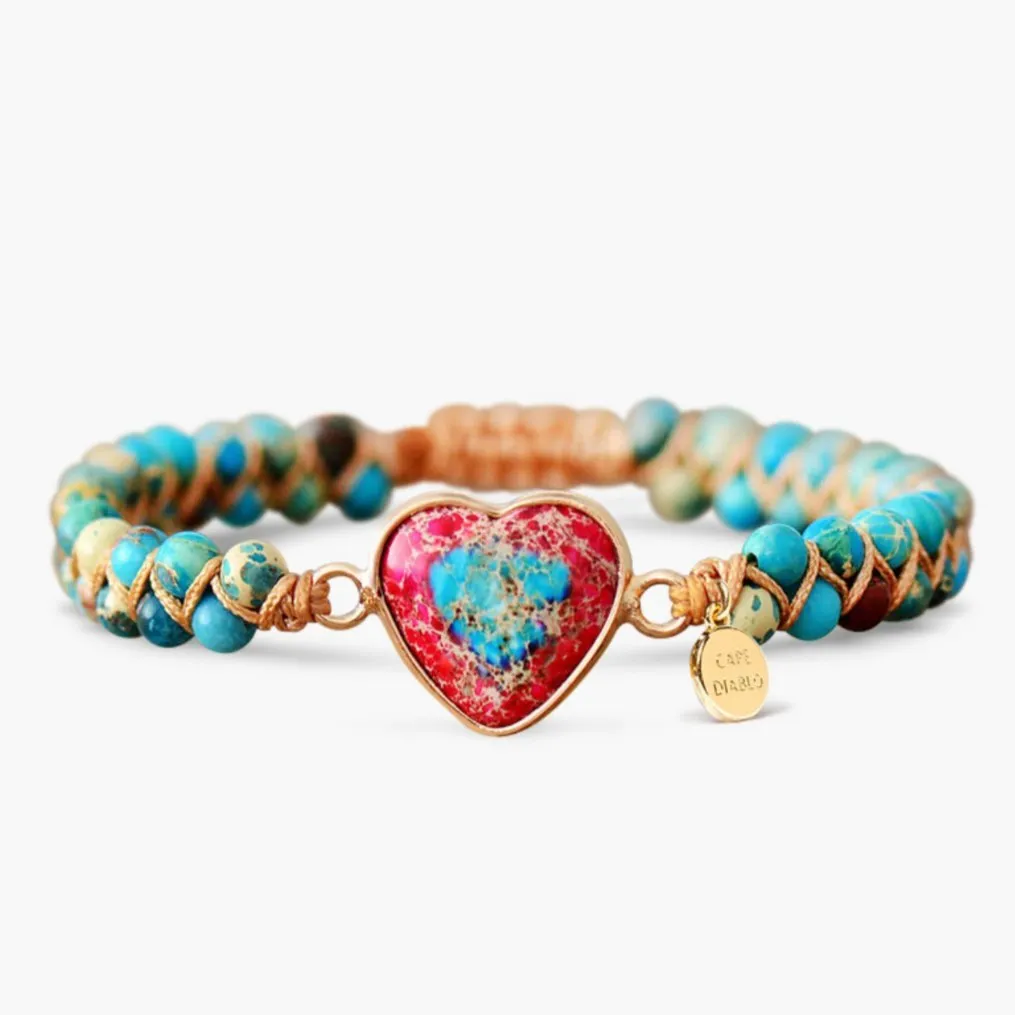 Passion Heart Friendship Bracelet