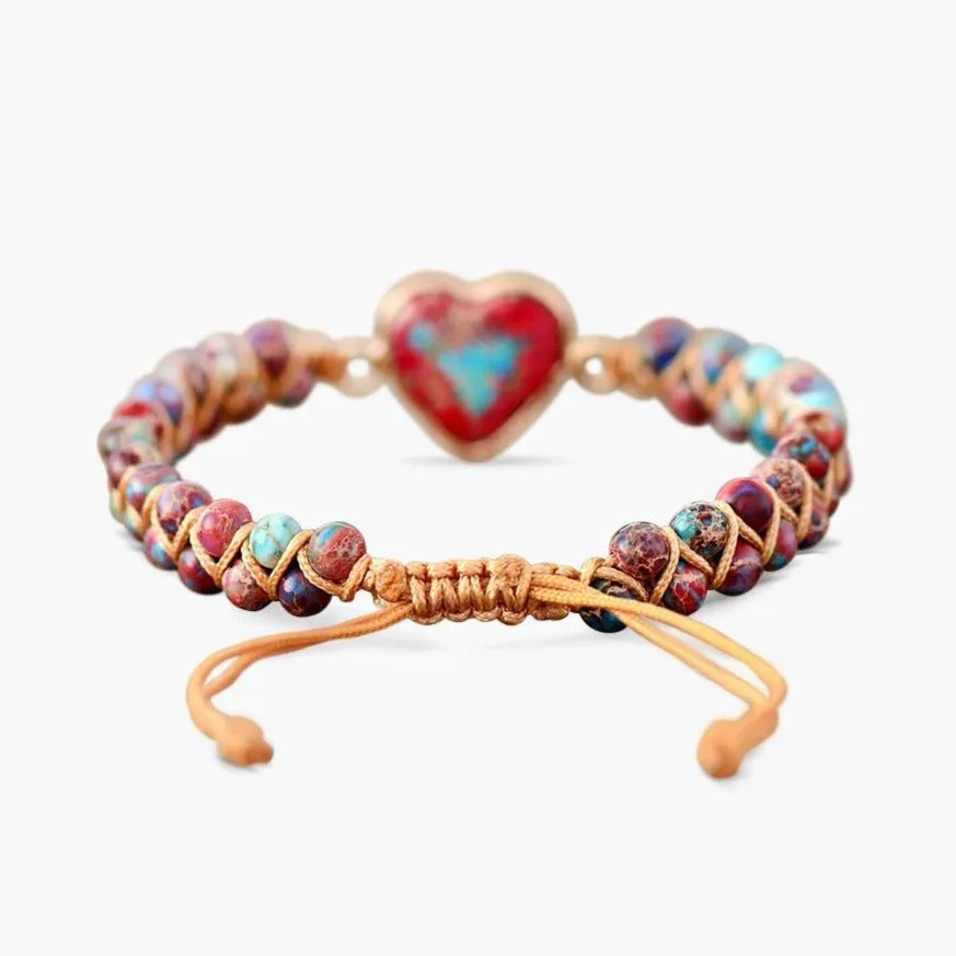 Passion Heart Friendship Bracelet