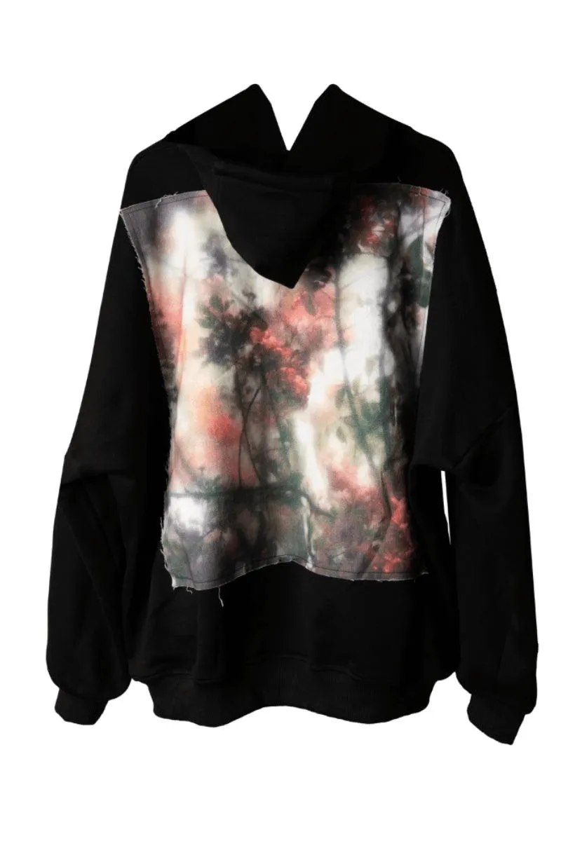 Patchwork Printing Hoodie