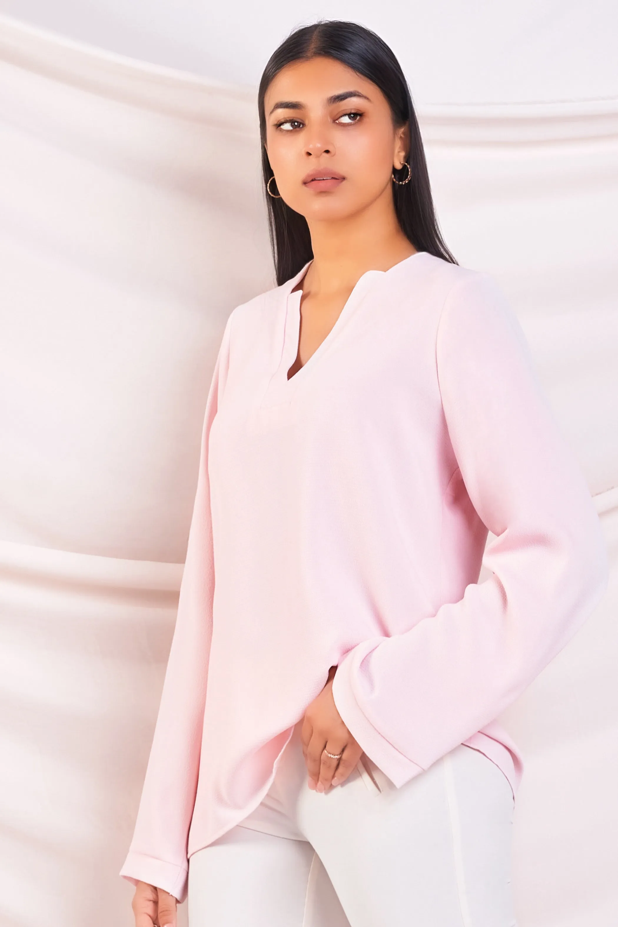 Pink Relaxed Fit Top