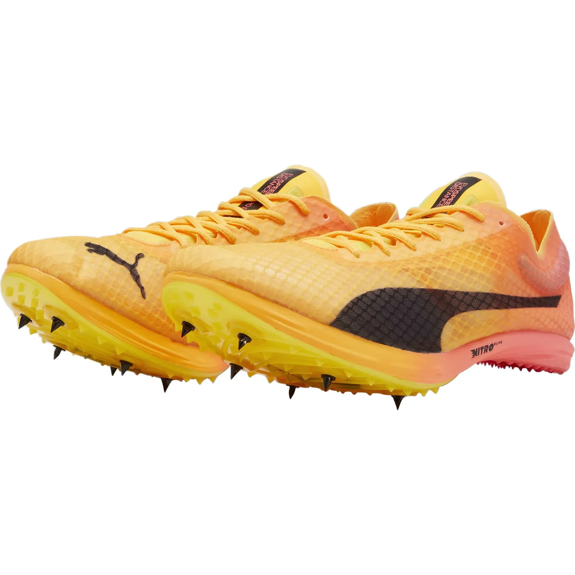 Puma evoSpeed Distance Nitro Elite   4 Running Spikes - Orange