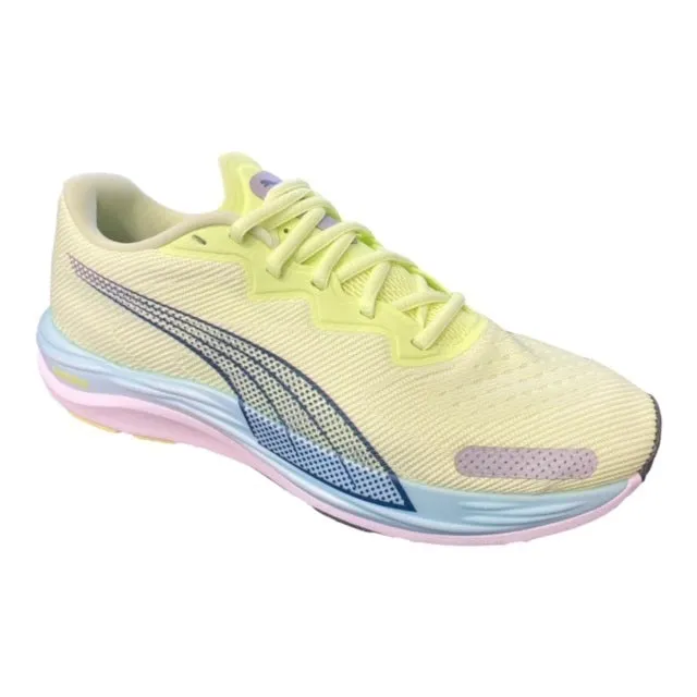 Puma men's running shoe Velocity Nitro 2 195337 01 yellow-night blue