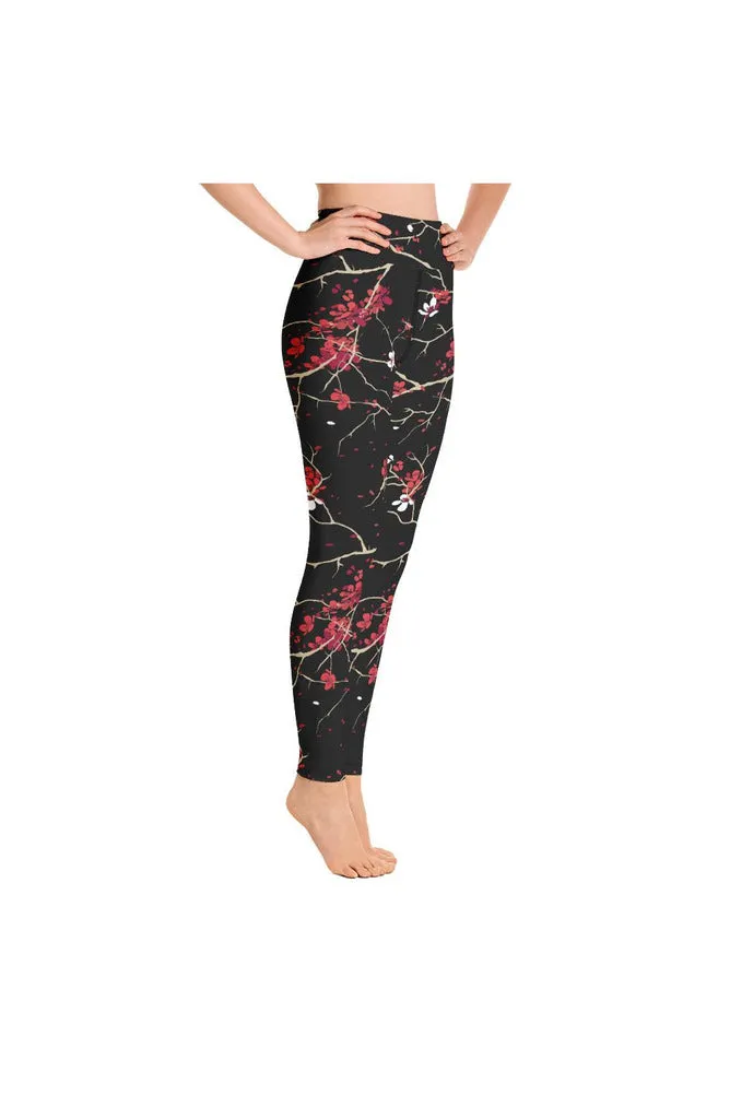 Sakura Dusk Yoga Leggings