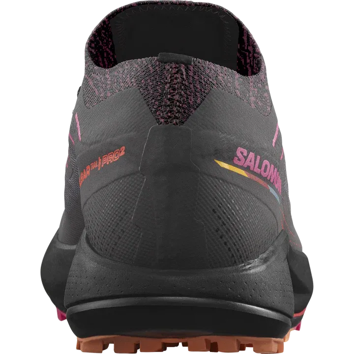 Salomon Pulsar Trail 2 Pro Shoe (Men's) Plum Kitten / Black / Pink Glo