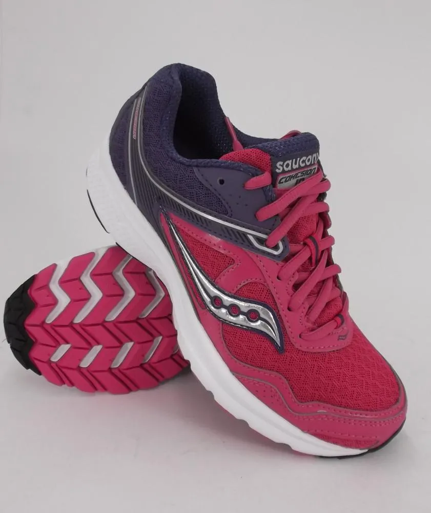 Saucony Grid Cohesion 10 women's running shoe S15333 11 pink blue silver