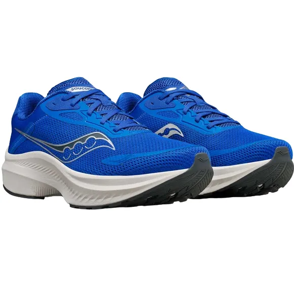 Saucony men's running shoe Axon 3 S20826-107 cobalt blue-silver