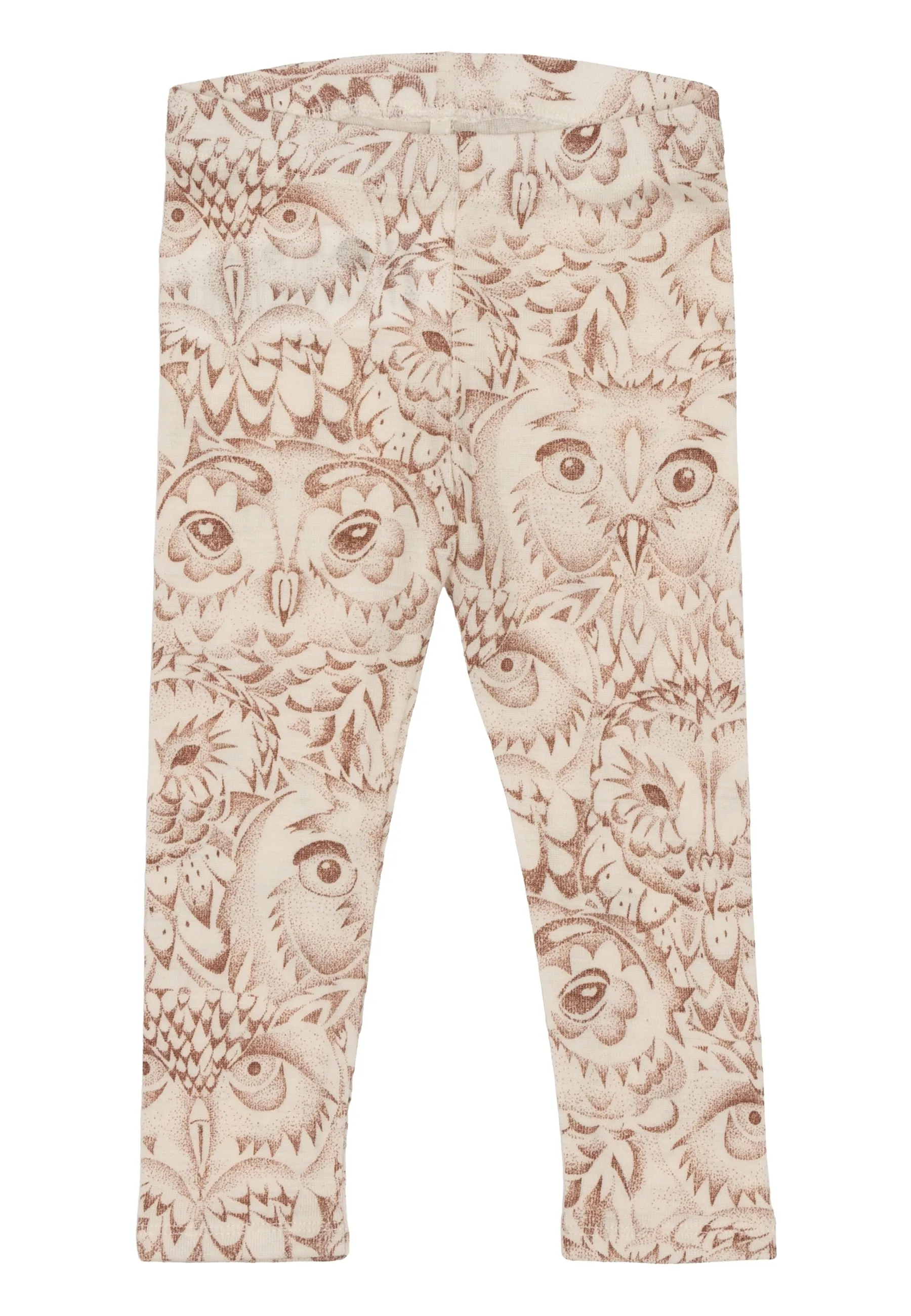 SGBPaula Baby Owl Wool Leggings - Birch