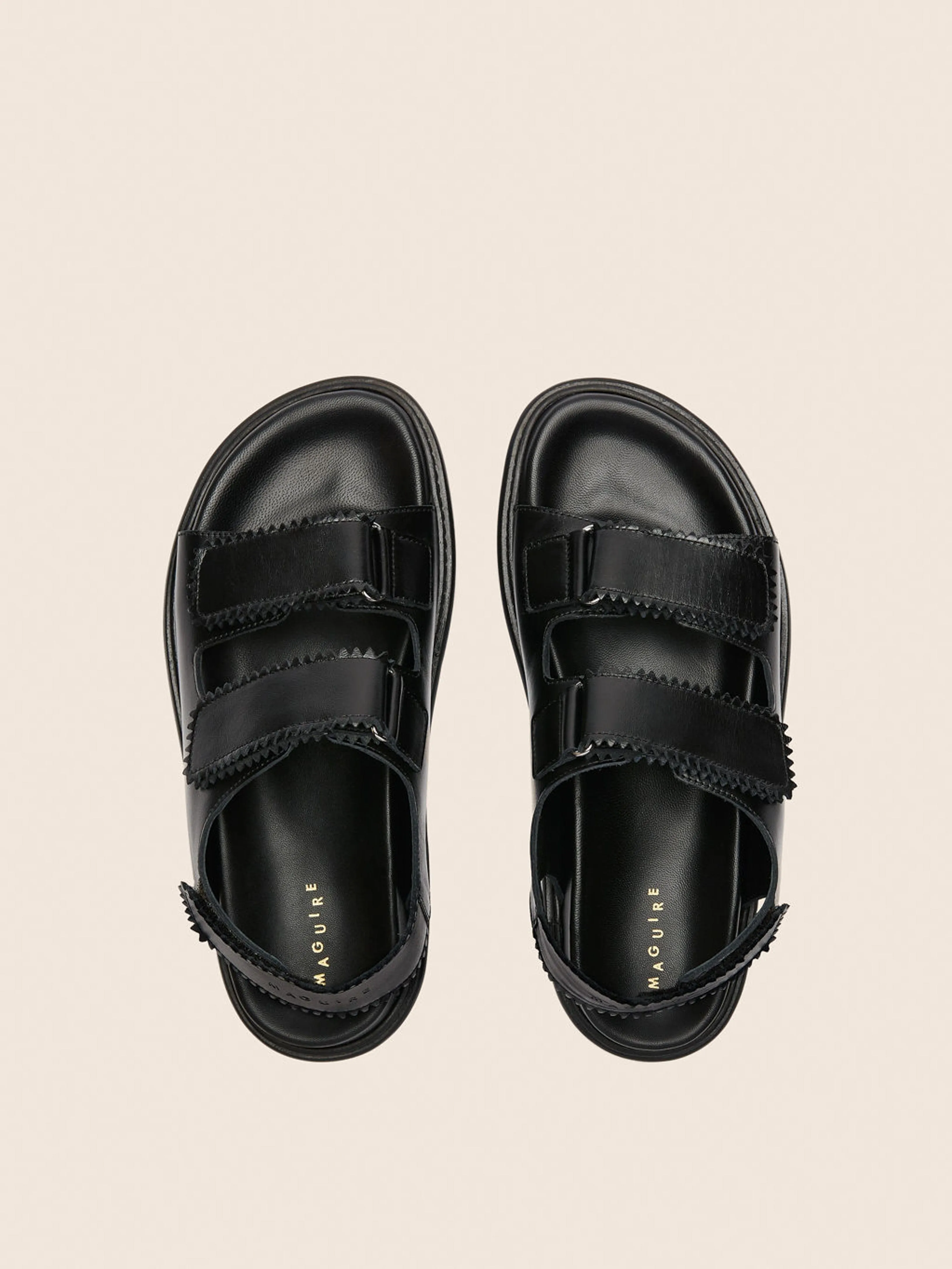 Tavira Black Sandal