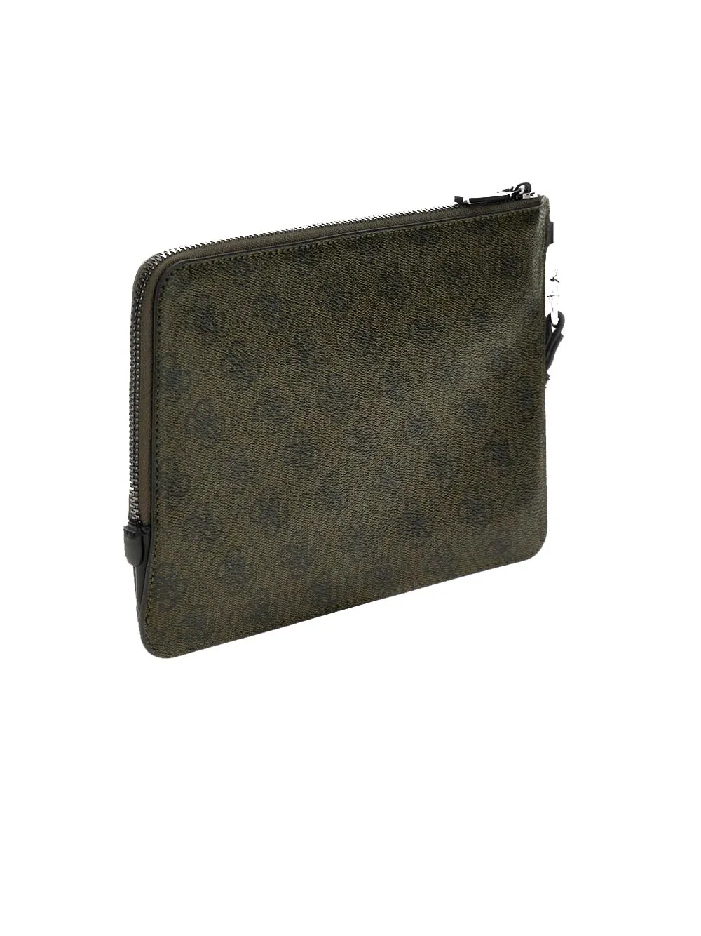 Vezzola Smart Flat Clutch - Military Green/Black