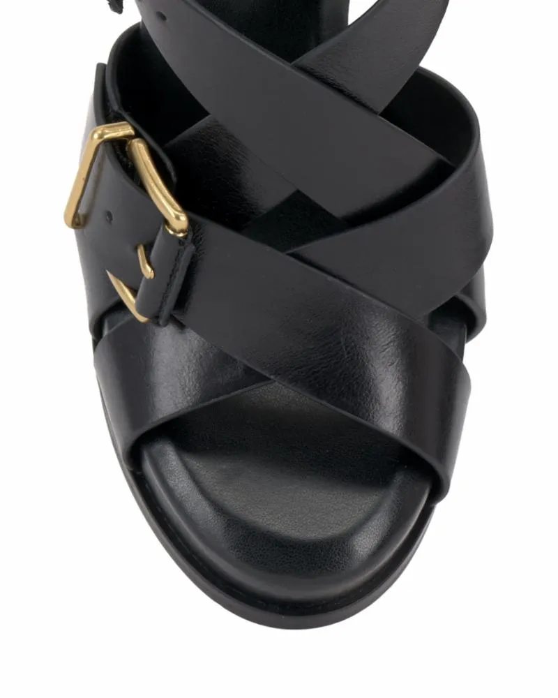 Vince Camuto COSTANIE BLACK/COW DERBY