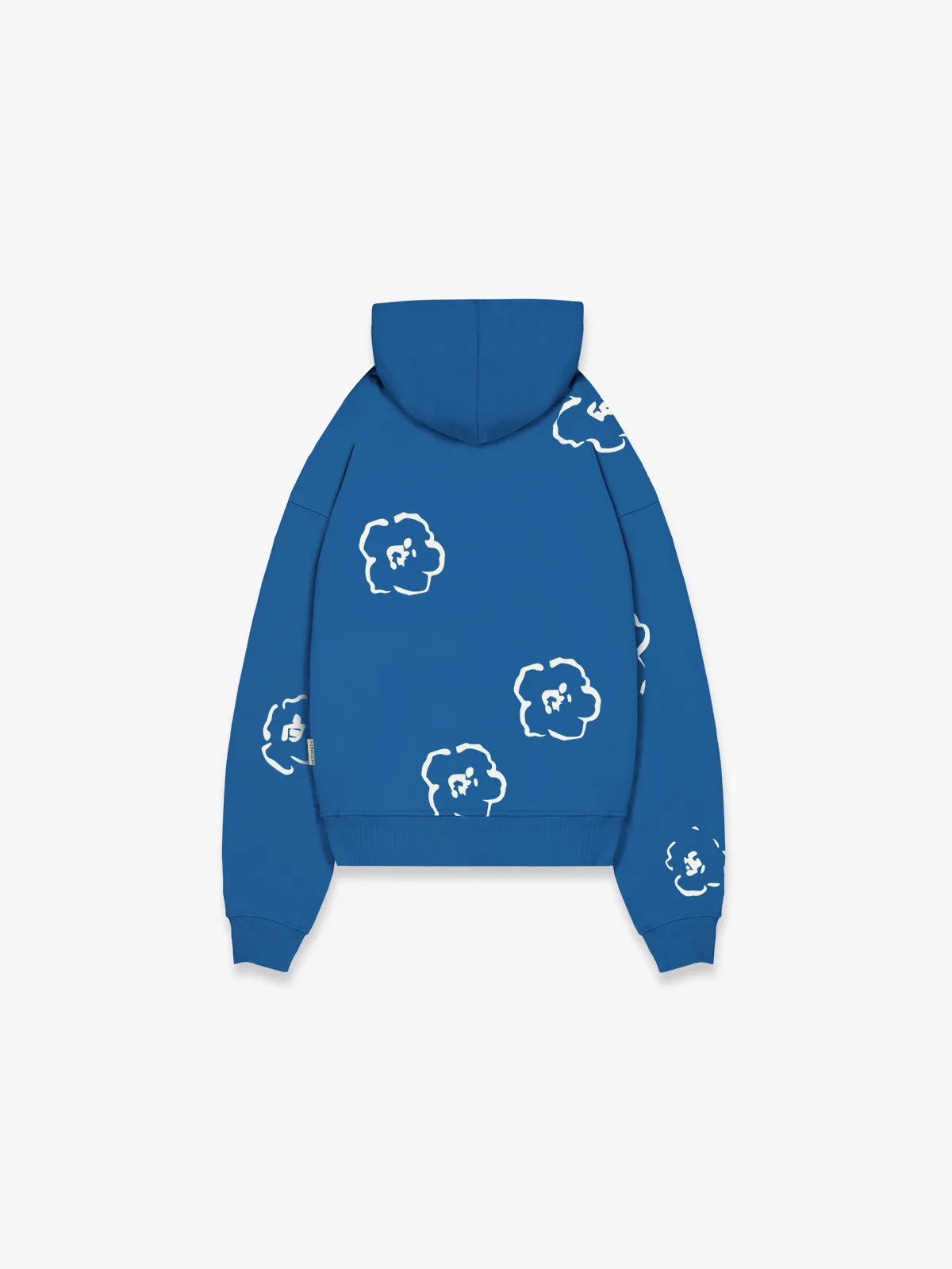 ZIP HOODIE TOO MANY THOUGHTS - DARKBLUE